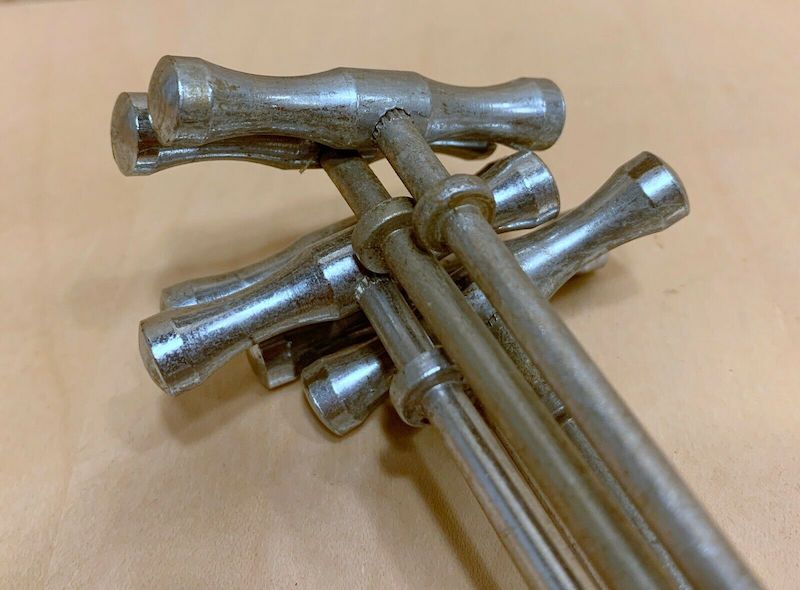 Kent 1960s bass drum tension rods