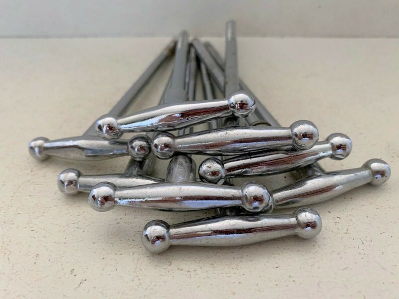 Star bass drum tension rods