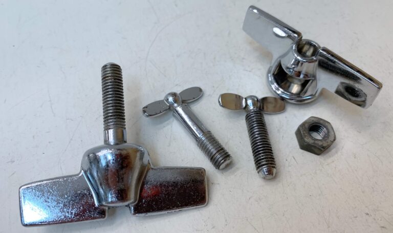 British Standard threads in drum hardware