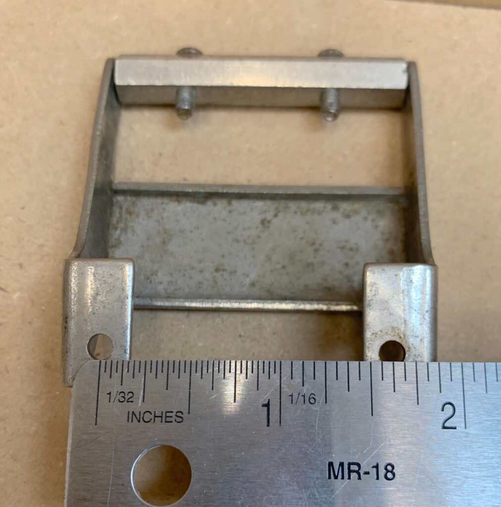 WFL Ray McKinley extended butt plate hole spacing